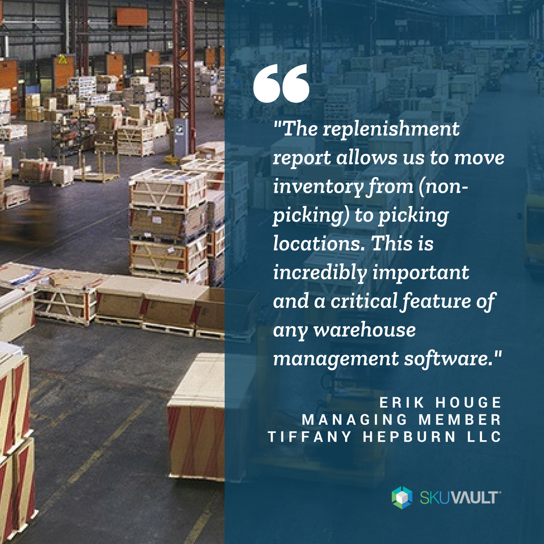 replenishment report quote