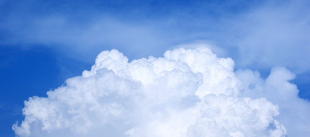 clouds representing cloud-based inventory management